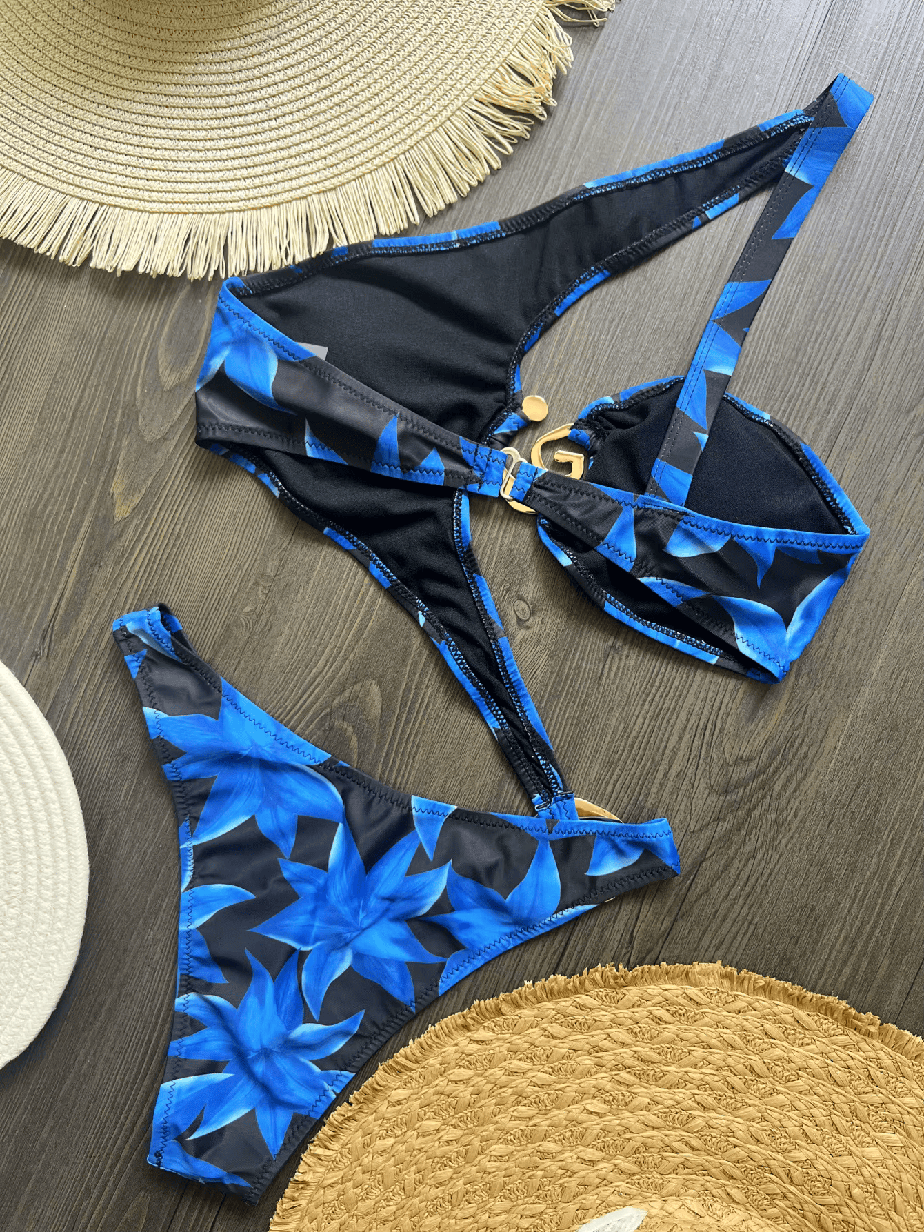 Flower beach swimsuit