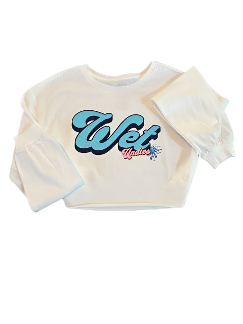 Cropped Long-Sleeve Tee